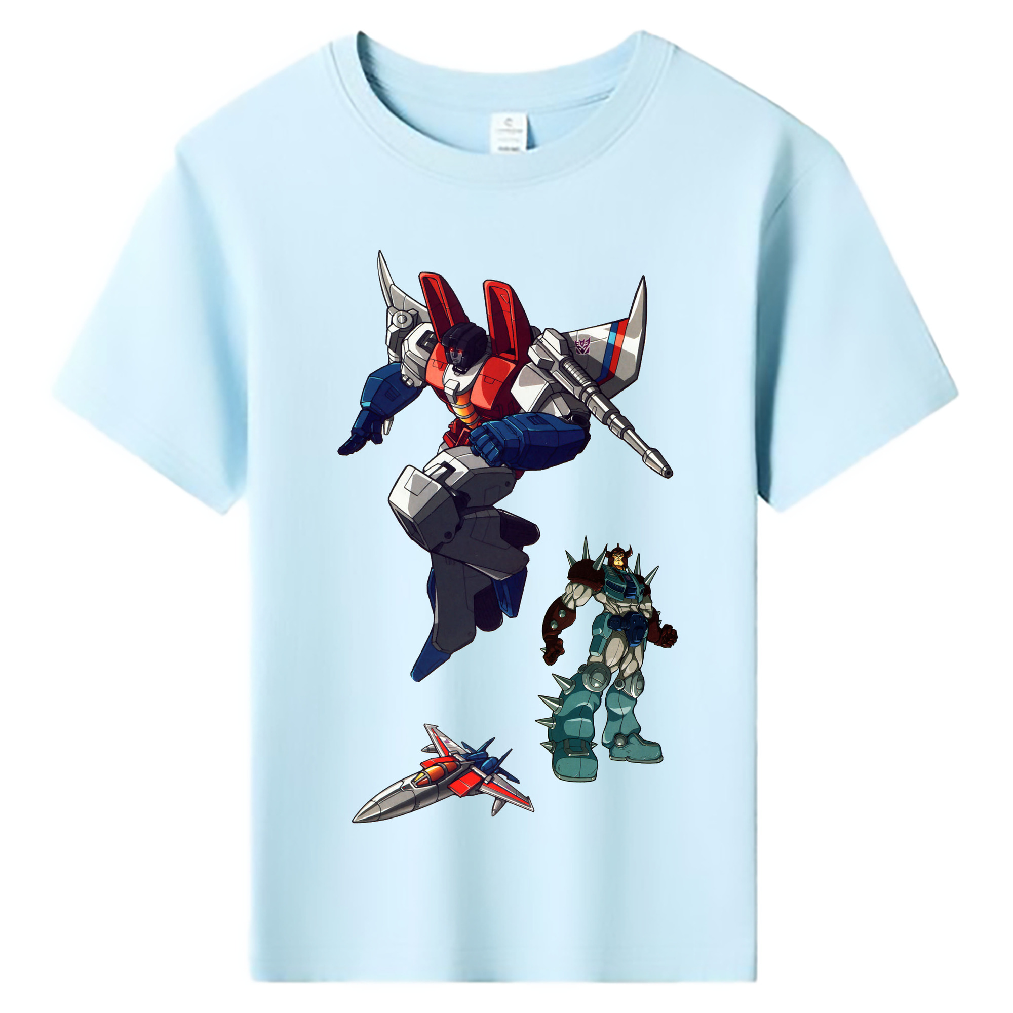 （画像用）  綿100％キッズTシャツ（フロントプリント）